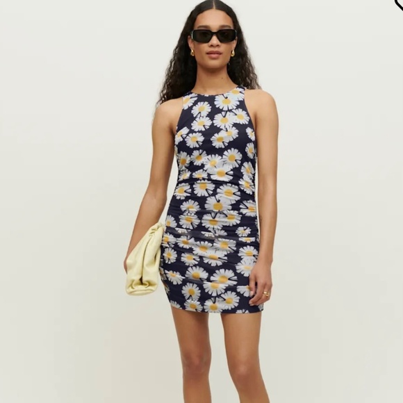 NWOT Reformation Daisy Knit Mini Dress  Y2K - Picture 1 of 10